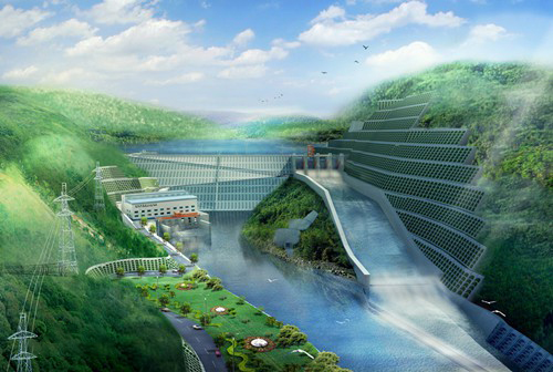 索县老挝南塔河1号水电站项目
